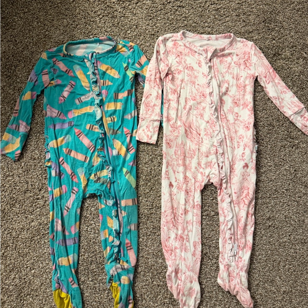 2 Posh Peanut sleepers 9-12 months